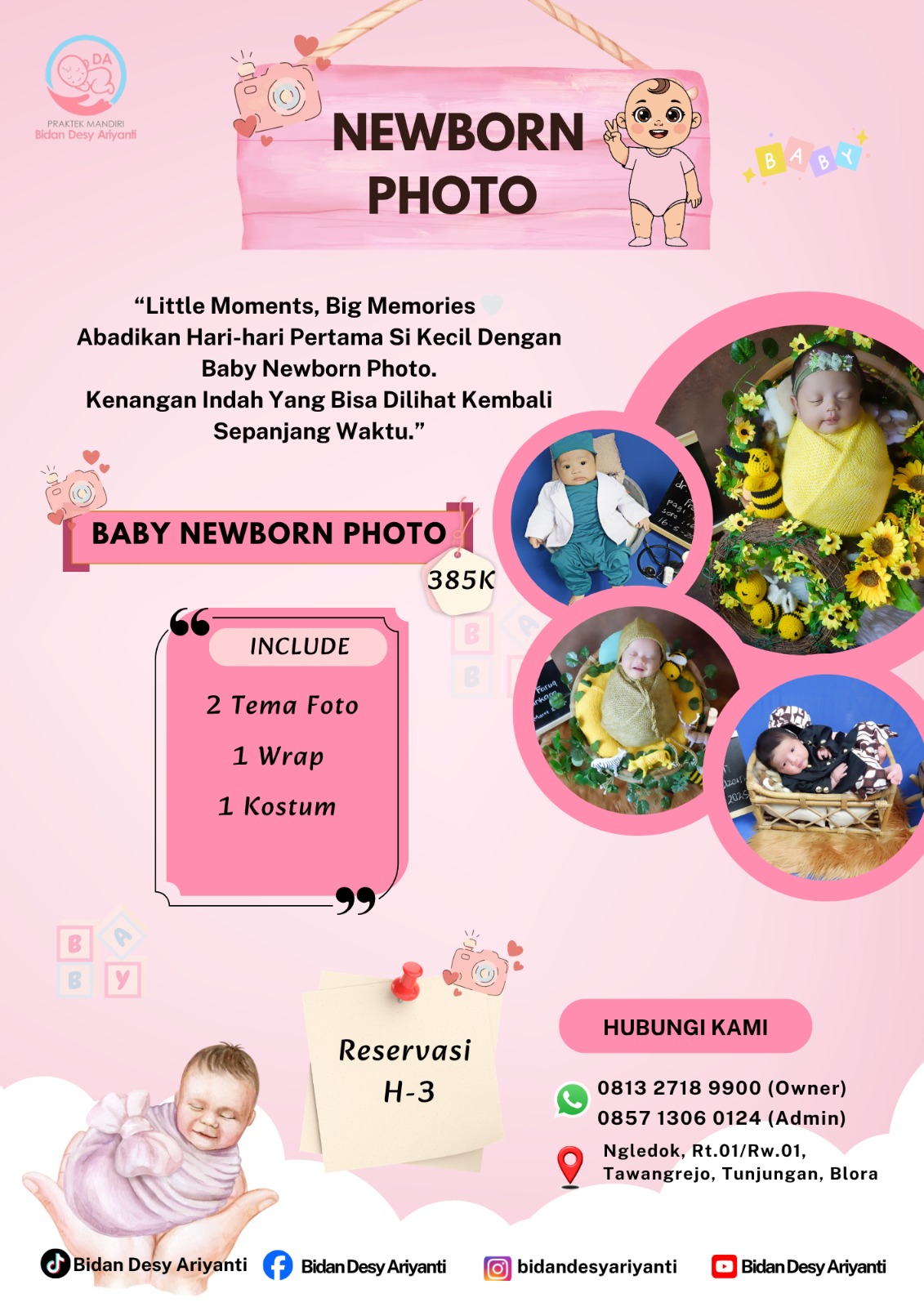 Brosur Harga Perawatan Nifas & Laktasi