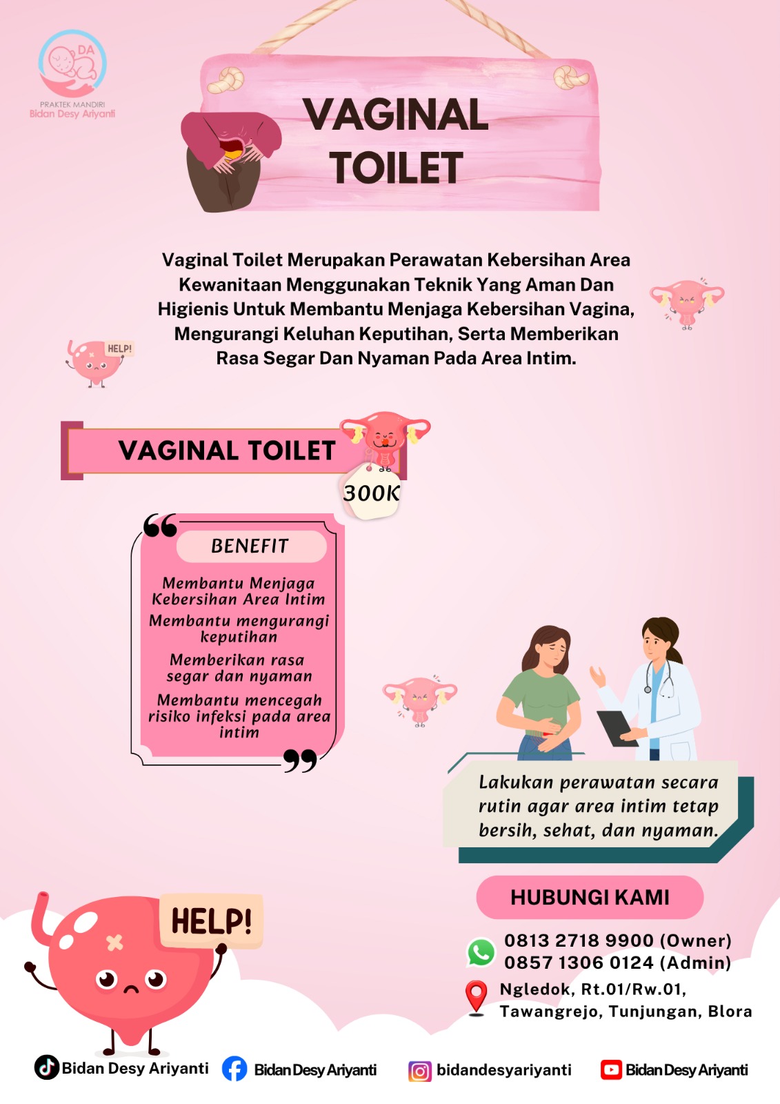 Brosur Harga Perawatan Nifas & Laktasi